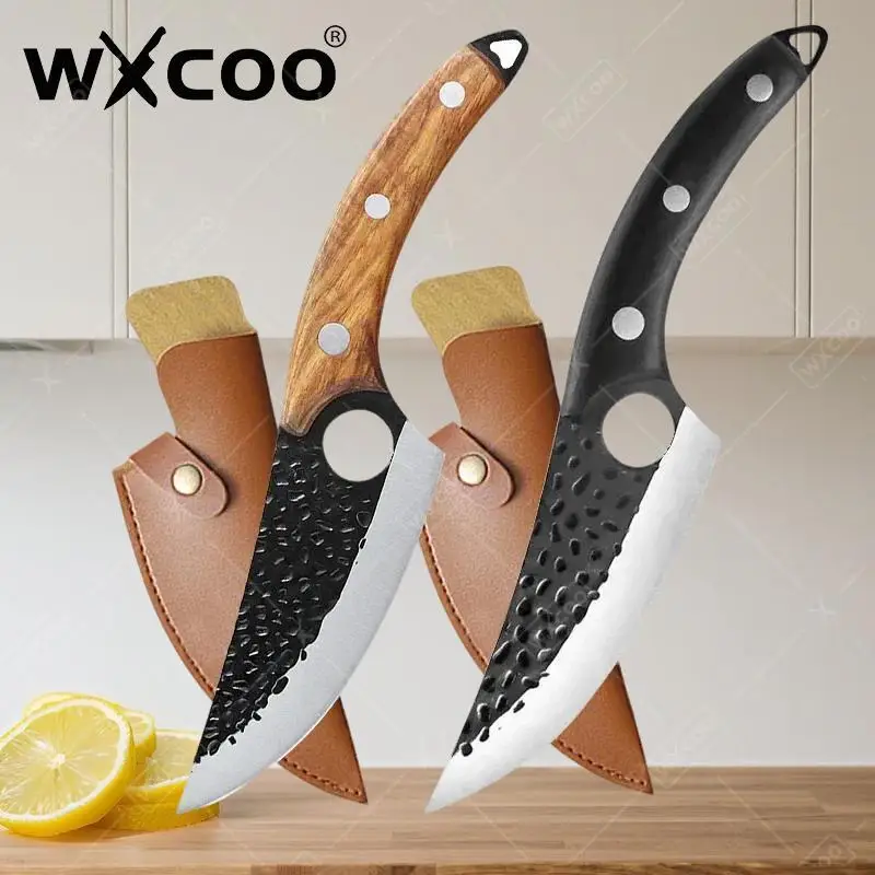 

WXCOO японский кухонный нож профессиональный нож шеф-повара мясник резка нож для обвалки фруктовые ножи и аксессуары