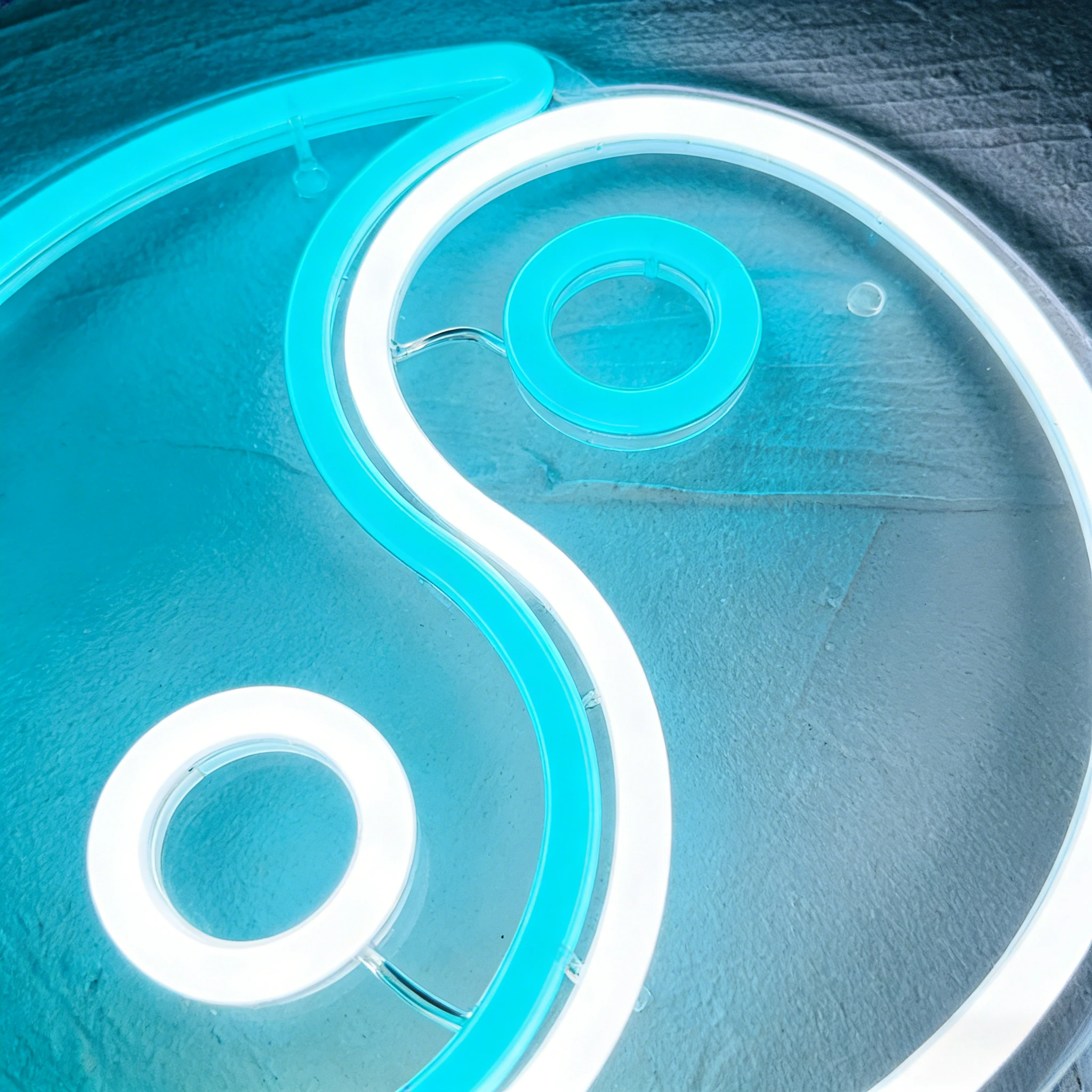 Tai Chi Yin Yang LED Neon Sign Light Art Wall Decor Neon Lamp for Bedroom Game Room Man Cave Party Decoration, Perfect Gift Idea