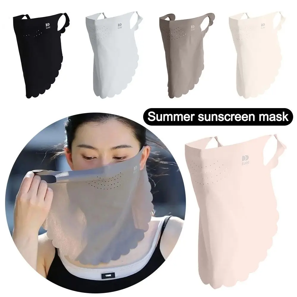 

Новая маска для защиты от солнца UPF50+, дышащая, с защитой шеи, анти-УФ, шарф-накидка, пылезащитная, солнцезащитная маска для лица, для активного отдыха