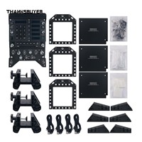 Simplayer WINWING F18 Flight Stick PVP Set  Panel  + 2/3 MFD 2 Displays  for Cockpit Flight Simulator Games