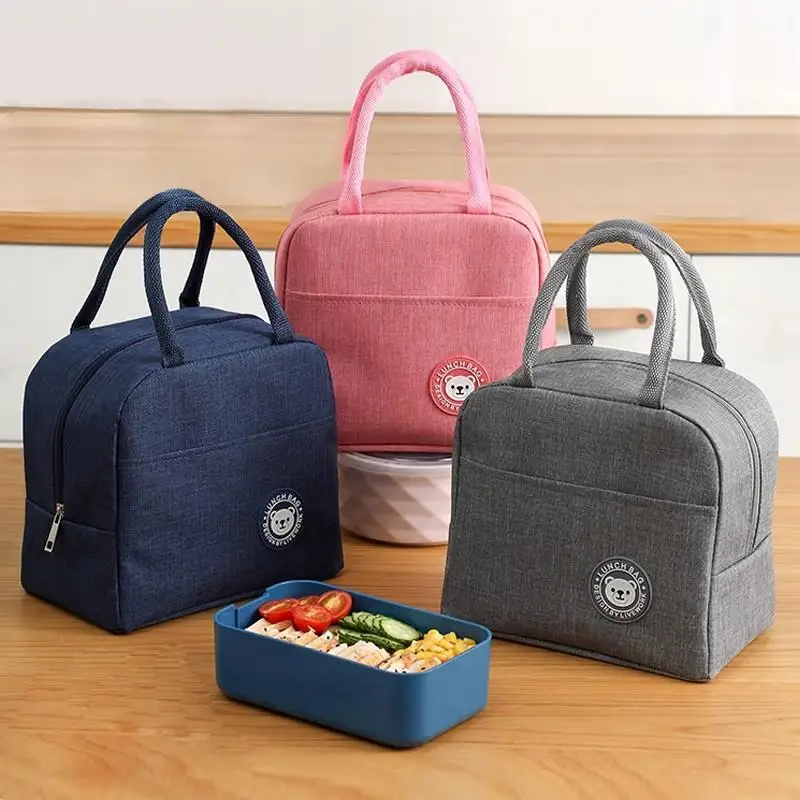 

Multi-Functional Portable Thiened Lunch Box Bag High Capaci Waterproof Long-Lasting Insulation Beautiful Lunch Bag