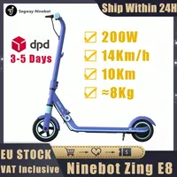 EU STOCK Original Ninebot Children's Electric Scooter E8 Explosion-proof Tire For Teenager 14km/H Two Whee Kids eScooter