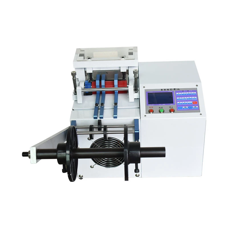 BORX-WX-100 Wysokowydajna maszyna do cięcia rurek termokurczliwych z mikrokomputerem, do rurek z PVC i silikonu.