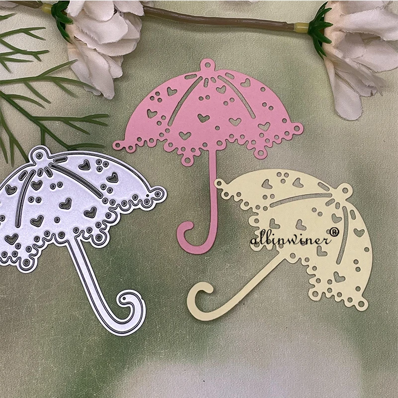 Heart umbrella Metal Cutting Dies Stencils For DIY Scrapbooking Decorative Embossing Handcraft Die Cutting Template