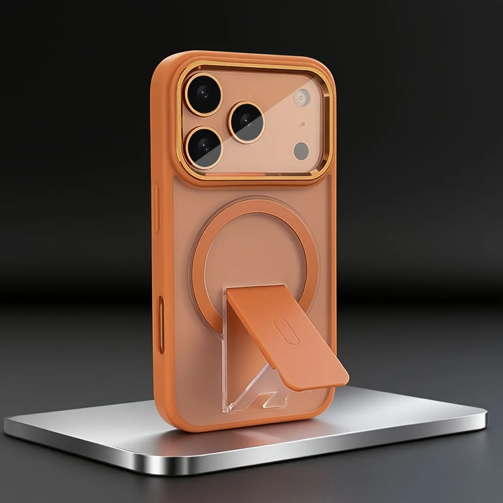 Invisible Magnetic Phone Case with Anti-Drop Function for Ap