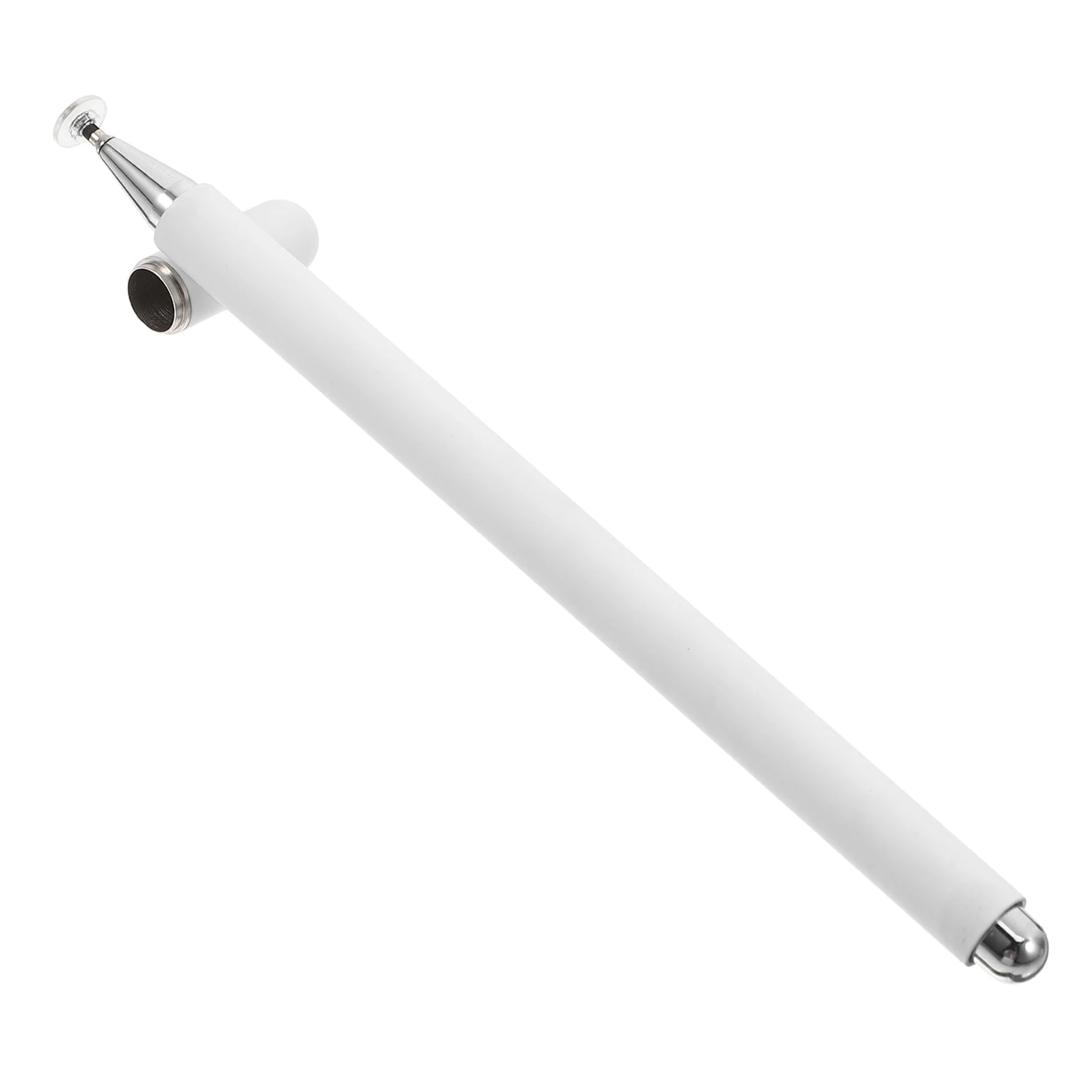 

1 set Capacitive Stylus Pen Portable White with 5 Replaceable Tips for Phone Tablet Writing Drawing Pen