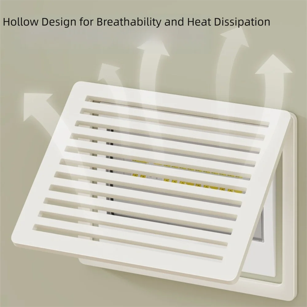 High Quality Solid Color Electric Meter Box Decorative Cover PVC Durable Panel Cover Simple Electric Panel Cover Wall Decor