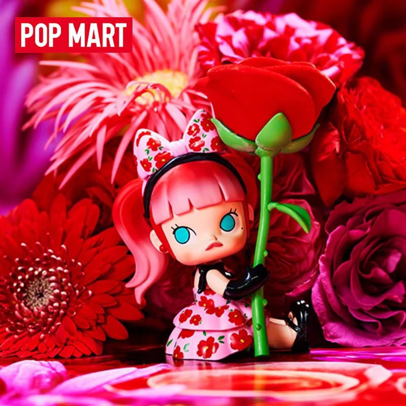 Popmart Molly Mika Ninagawa Flower Dreaming Series Blind Box Toys Mystery Box Cute Action Anime Action Figure Doll Girl Gifts