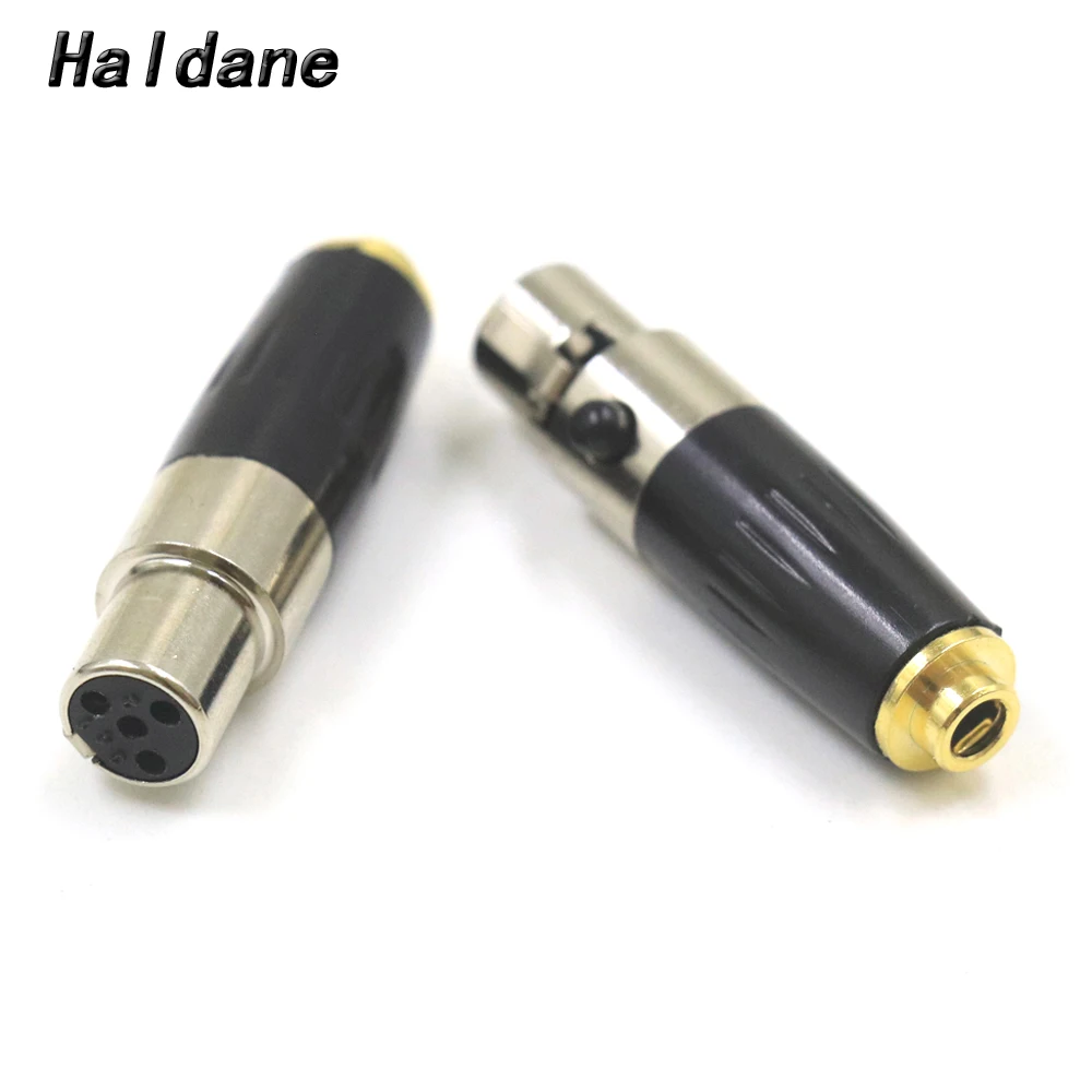 Haldane Gold Plate HDD HPC1 2 3 4 5 HDDphone Audio to 2x3.5mm Female Sundara Aventho/Focal Elegia/t5p/D600 /MDR-Z7 Converter