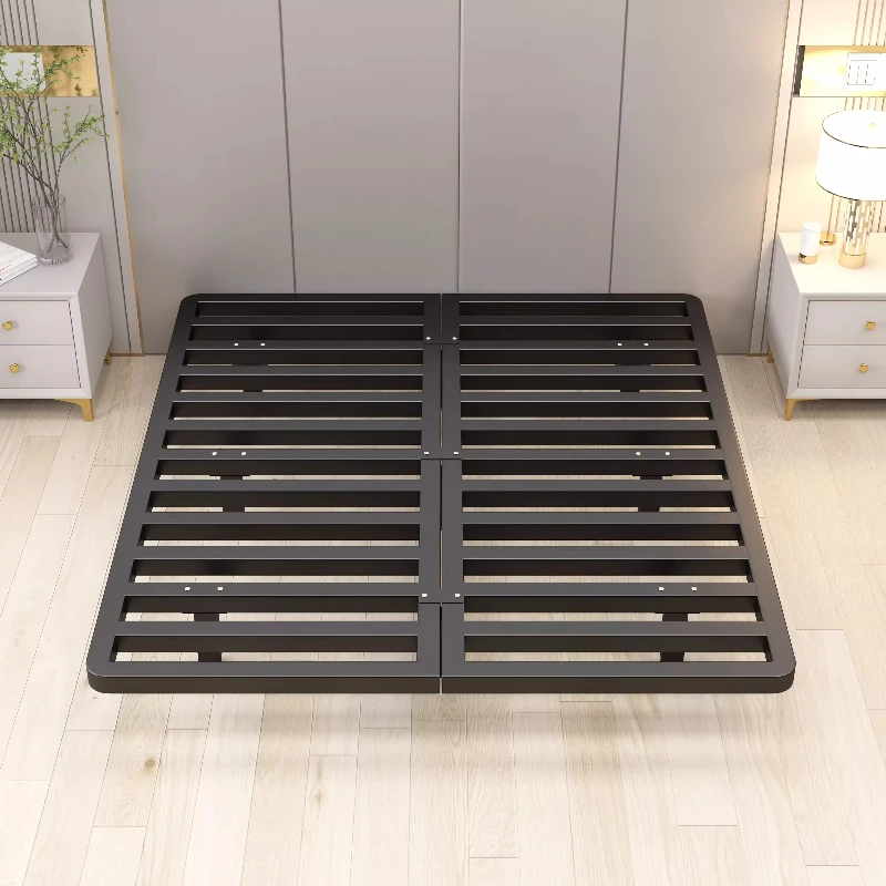 

Suspended bed 1.5 meters 1.8 meters Italian light luxury bedside frame Double iron apartment iron frame
