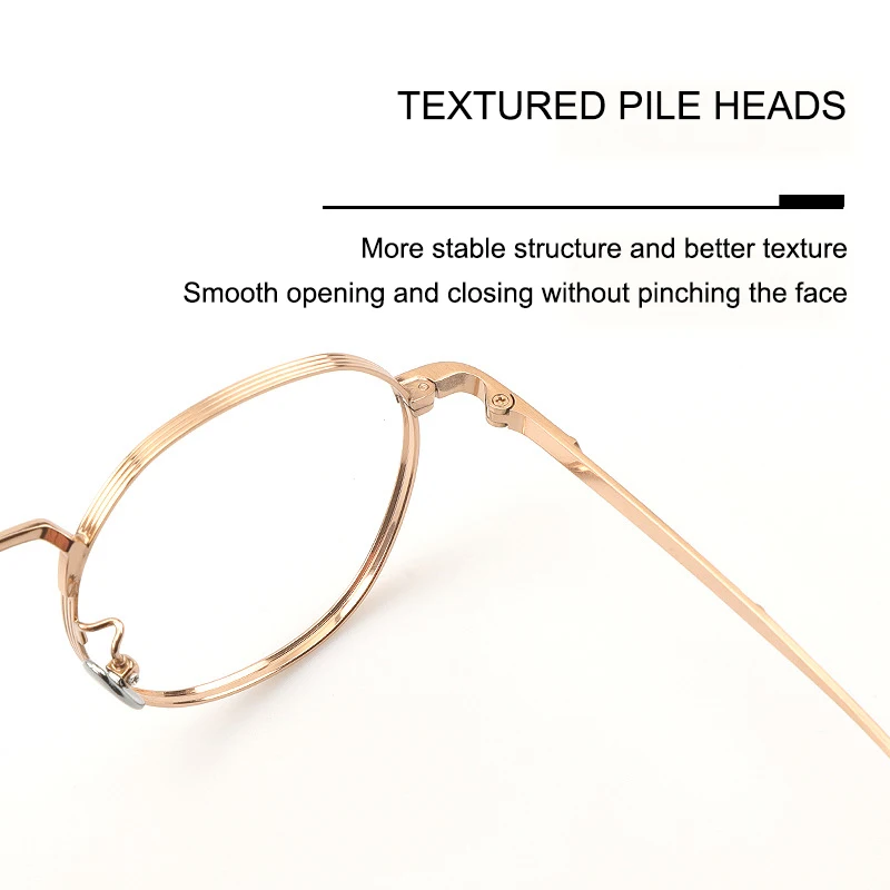 إطار نظارة معدني عتيق مصنوع يدويًا على الطراز الياباني للرجال نظارات دائرية خفيفة للغاية للنساء نظارات عصرية كلاسيكية كلاسيكية