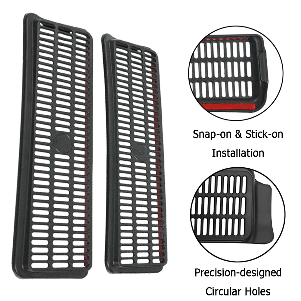 Under Seat Air Vent Protect Cover Under Seat Next Air Vent Protector Dust Cover Suitable for Tesla Model Y 2019-2023