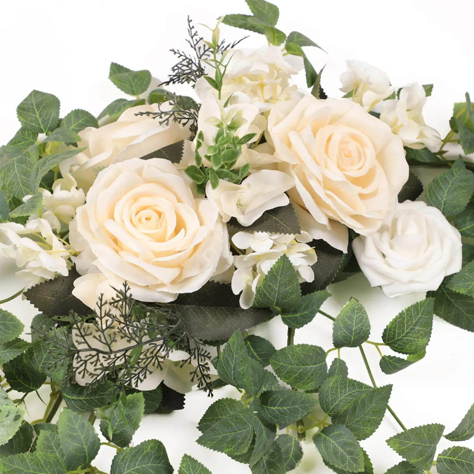 

2Pcs Wedding Arch Flowers Backdrop Decor for Ceremony Party Favors Reception