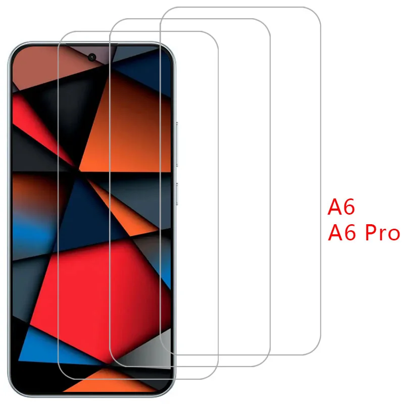واقي شاشة من الزجاج المقسى لهاتف oppo a6 pro على oppoa6 a 6 6a a6pro 4g 5g oppoa6pro فيلم glas opp Opp oppa appo