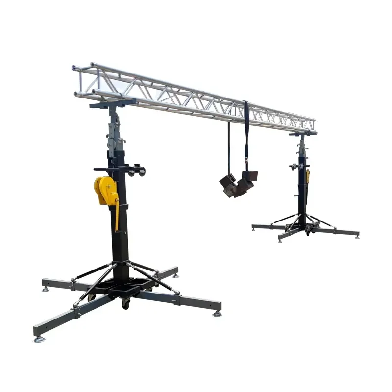 Heavy Duty Hand Crank Winch 200-250kg Capacity with Outriggers Factory Direct Sale High Load Bearing Manual Lifting Tool