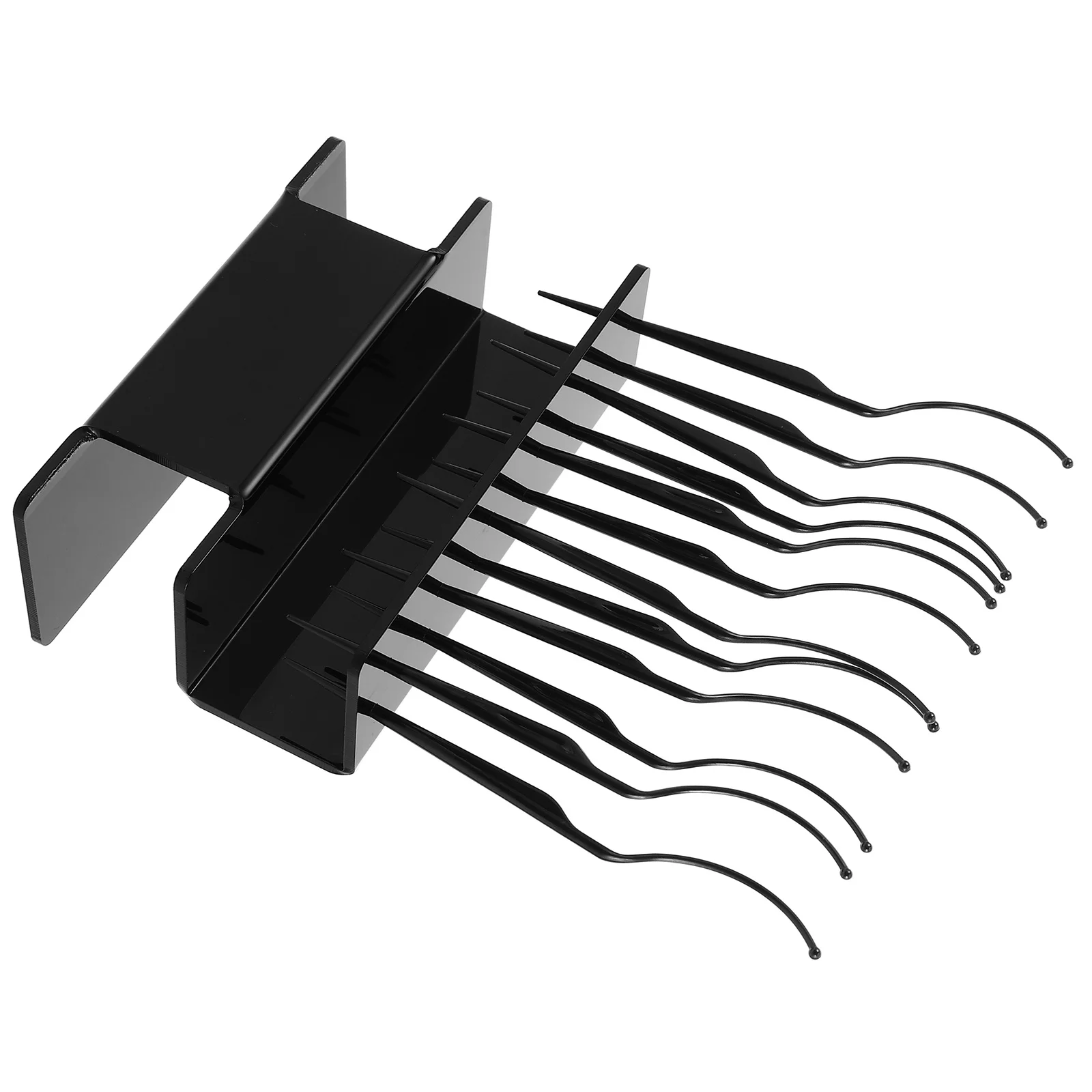 

1 set False Eyelash Display Stand Plastic Lash Storage Organizer With Beauty Display Tray For Eyelash Extension Tools False