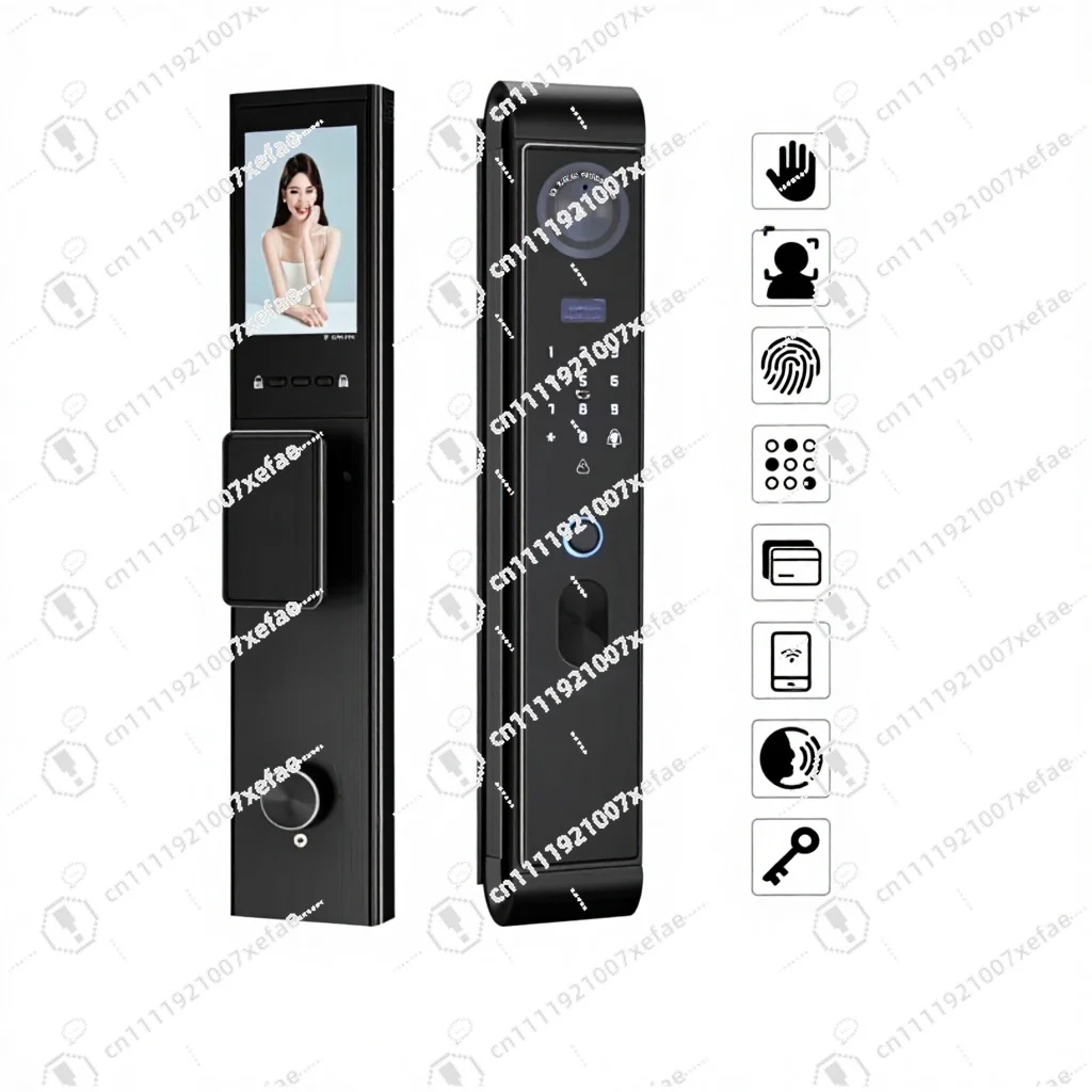 Hot-selling smart lock with facial recognition, memory card storage, WiFi and app control support