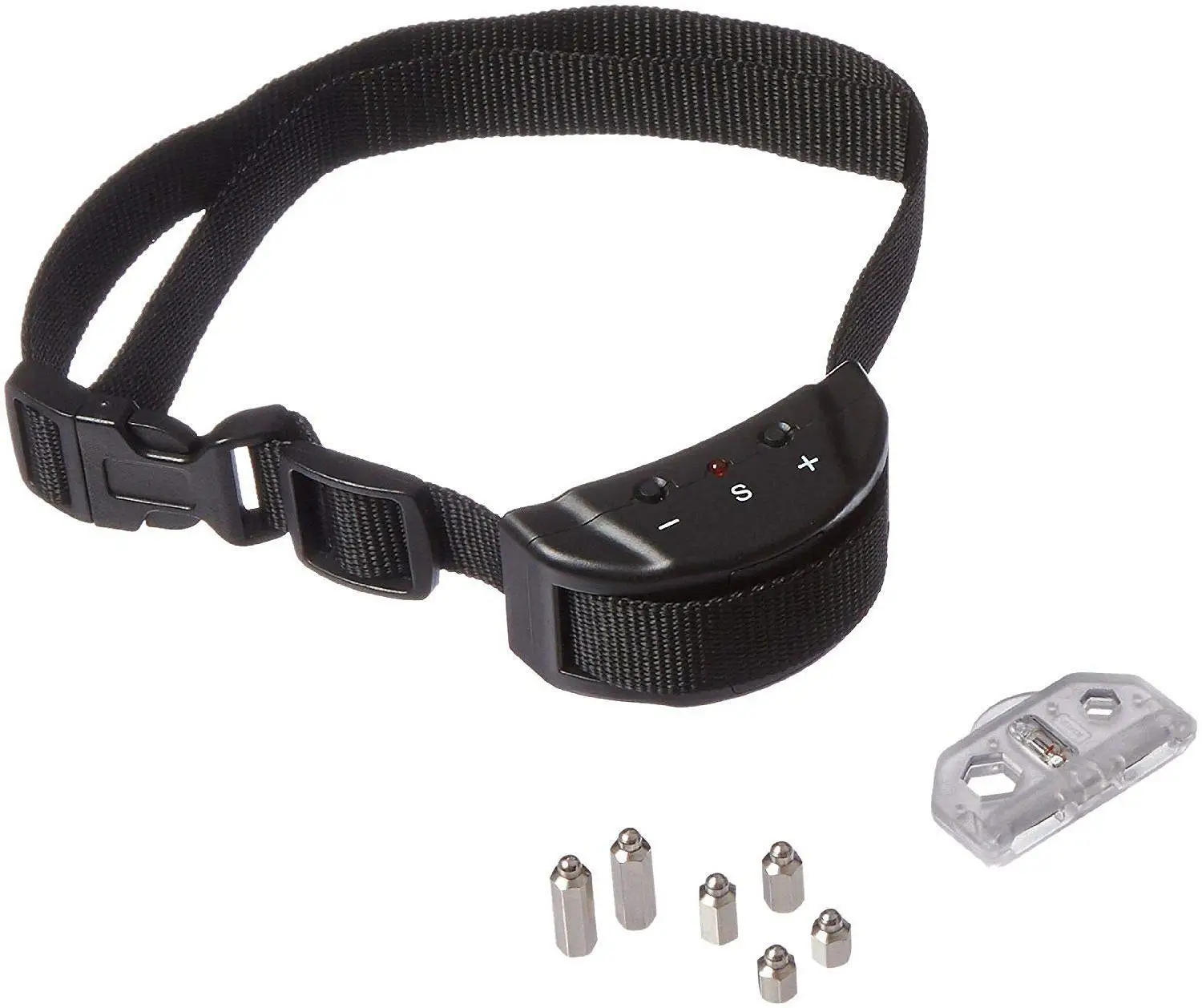 Trainer delle vibrazioni anti-scorte Collare di controllo dell'addestramento degli animali domestici anti-scorte Cicalino e vibratore con sensibilità regolabile