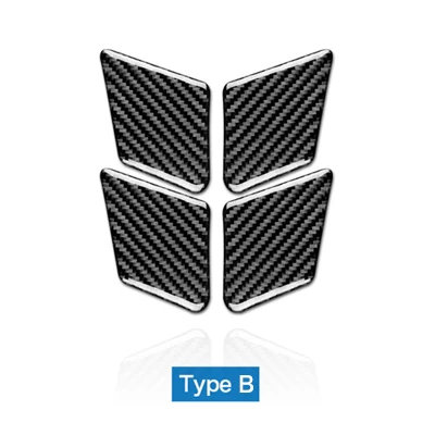 

Carbon Fiber Interior Door Handle Bowl Cover For Mercedes Benz C Class W204 2007-2013 Real Sticker Interior Accessories Upgrade