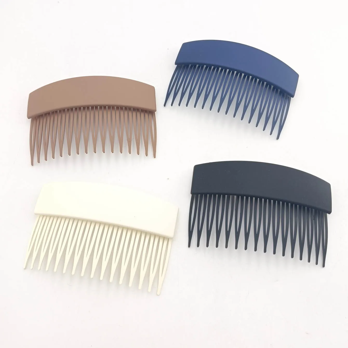 1/3/4/9 قطعة النساء واسعة الشعر مشط كبير بسيط دبوس الشعر الانفجارات ترتيب ثابت الشعر عقال عودة رئيس مشط إكسسوارات الشعر