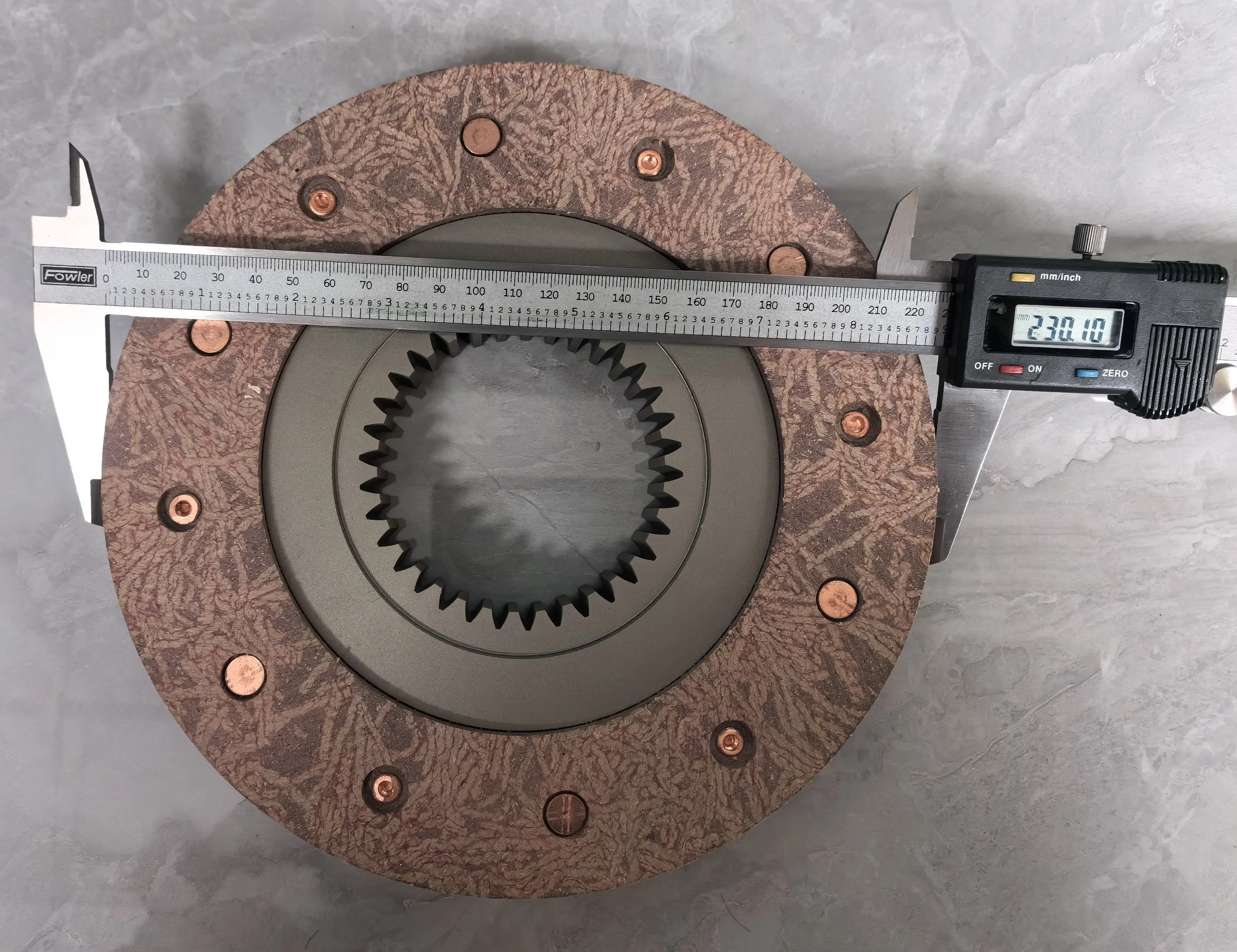 Marine anchor cable machine brake disc motor   diameter 230 mm.