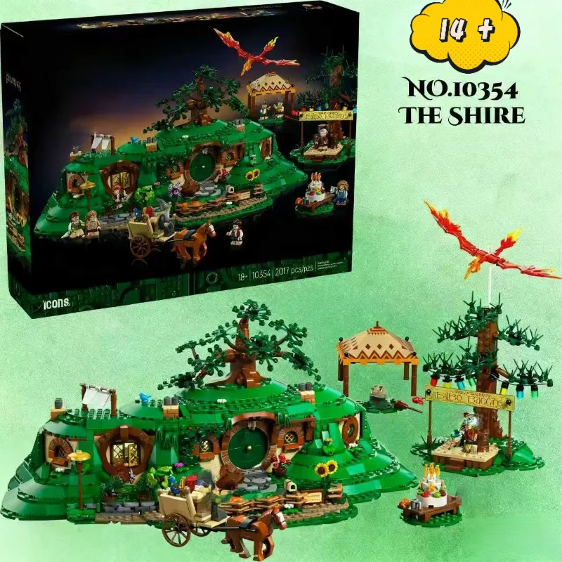 2017 pièces MOC 10354 le Shire bloc de construction modèle briques créatif Expert Streetview Architecture ensemble jouet anniversaire cadeaux de noël