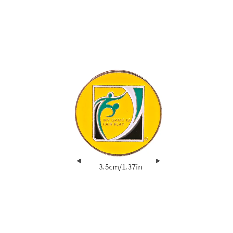عملات معدنية جانبية صلبة لتدريب كرة القدم ، اختيار جانبي واحد ، حكم كرة القدم ، تميمة ، تميمة ، تميمة ، تميمة