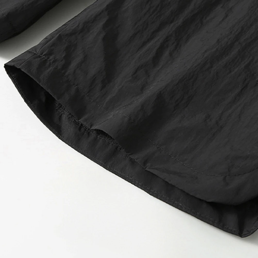 

Повседневные спортивные мужские шорты на открытом воздухе, короткие брюки на шнурке, легкие, тонкие, быстросохнущие, на талии, для улицы, обычные