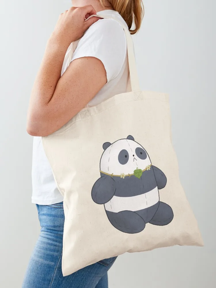

Panda Bear's Doll, Panda 2 Tote Bag canvas tote bags tote bag canvas shopping bag cute pouch