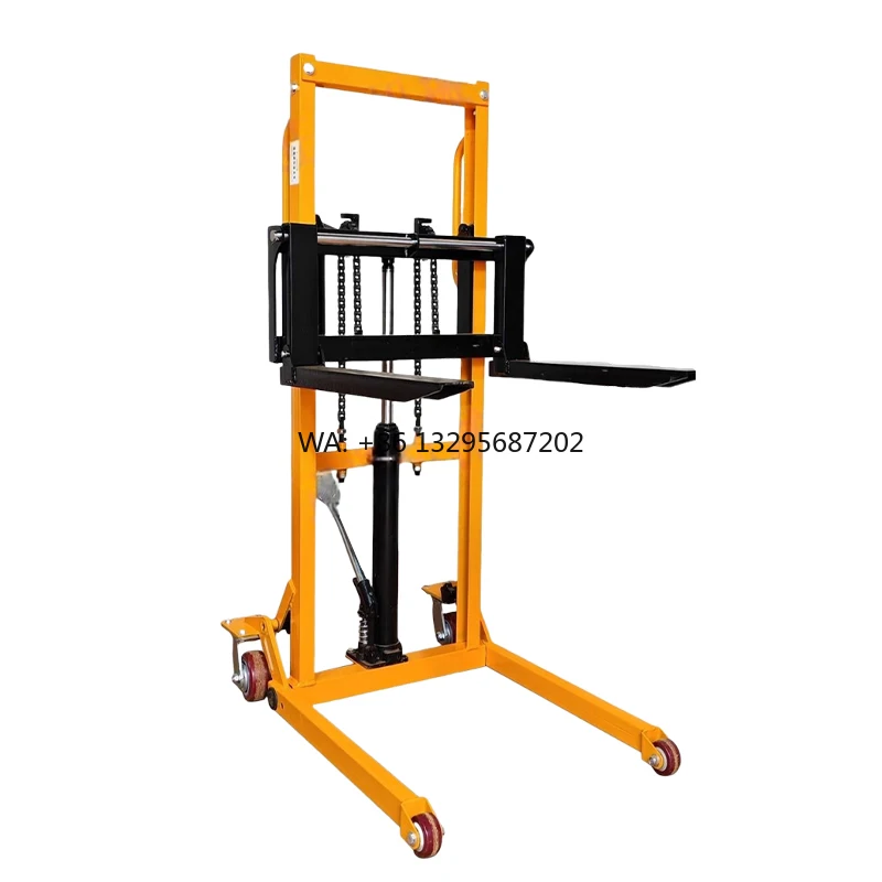 

Helplift Mobile Reach Truck Forklift Mini Hand Operate Fork Lift for Outdoor Loading