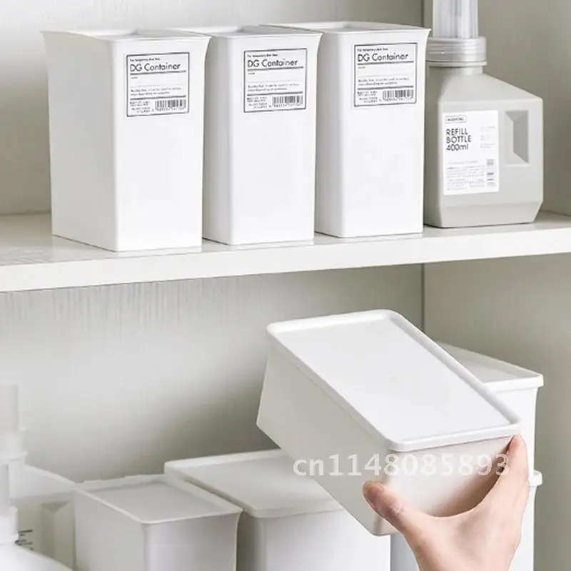 

Laundry Detergent Storage Box Laundry Ball Drying Rack Storage Box Small Storage Box With Lid Dust Proof Storage Box
