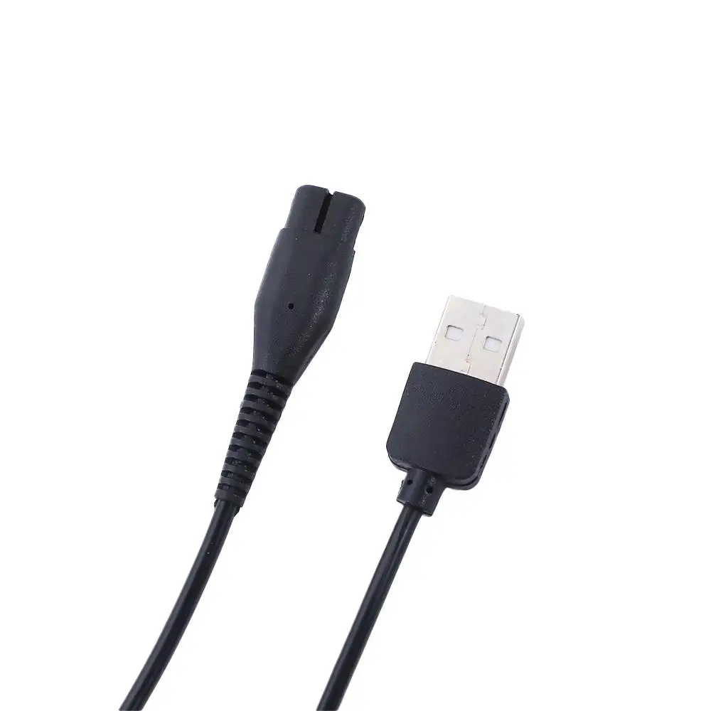 Cabo de carregamento para máquina de barbear, Barbeador elétrico, HQ8505, Cabo de alimentação, USB Plug