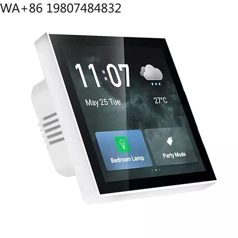 4 Inch Multi-protocol Smart Home Control Panel WiFi Zigbee BLE Multi-scene Scene Customization Touch Central Device
