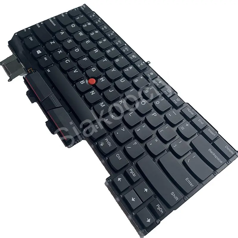 Imagem -06 - Teclado Lenovo Thinkpad x1 X1c Carbono 5. Eua 202318 Yodbl85d0 01er635