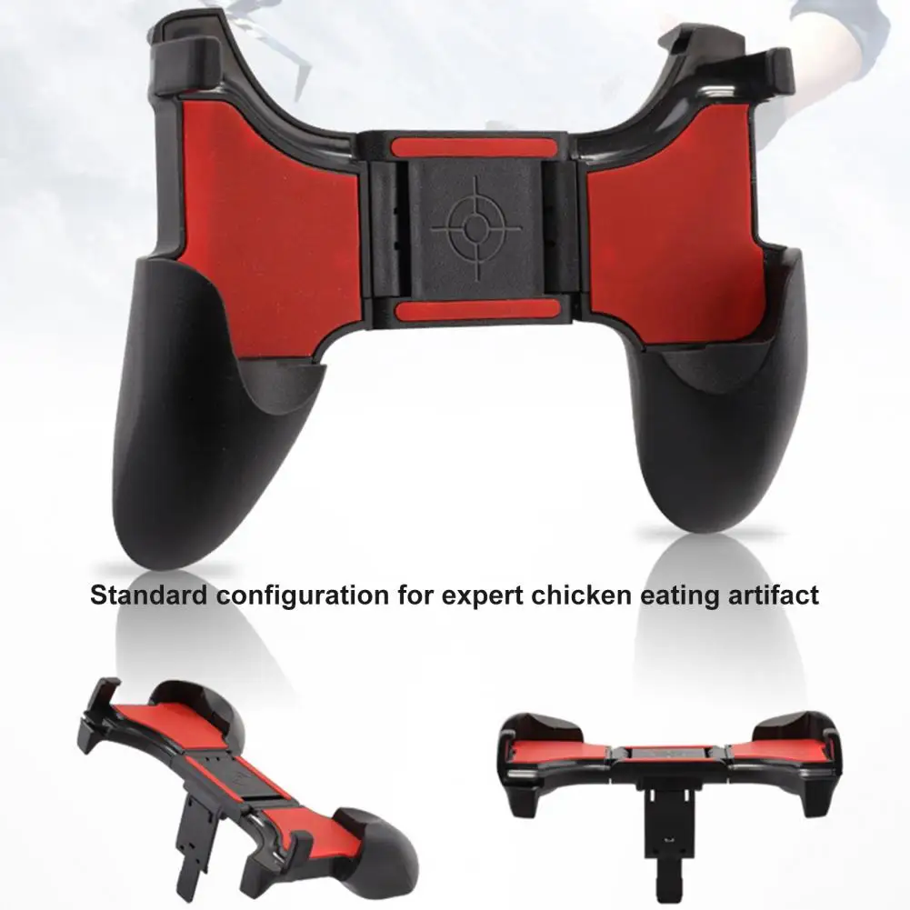 Mobile Phone Holder Non-slip Stretch Function Four-finger Linkage Bracket ABS Cell Phone Game Joystick Stand for Live Streaming image 5