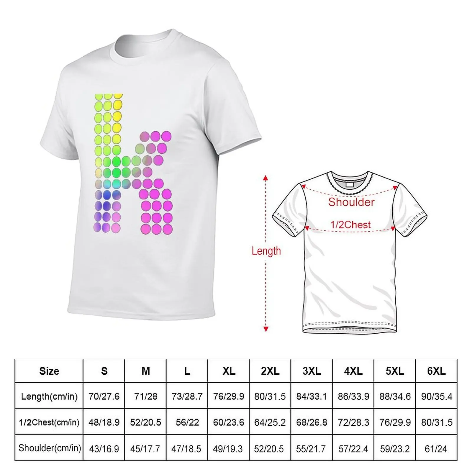 THE K T-Shirt t shirt man casual essential t shirt T-Shirt