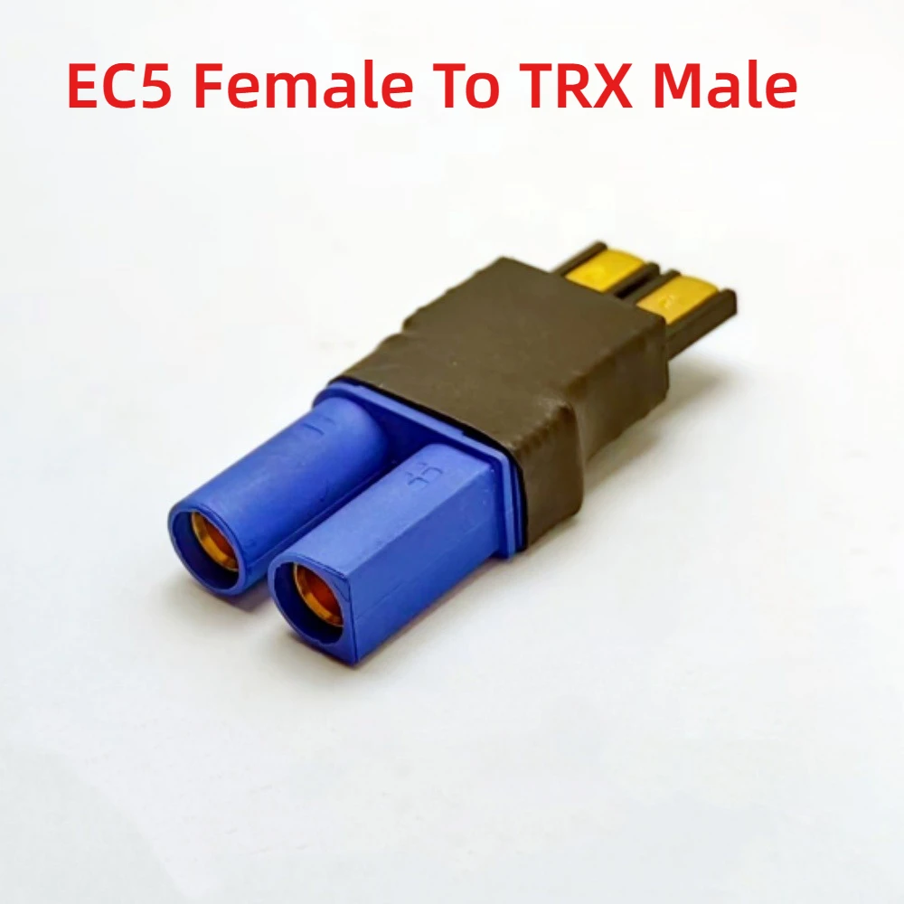 1 stks EC5 Naar TRX Traxxas Adapter Vrouwelijke Mannelijke Connector Adapter voor RC Lipo Batterij Onderdelen Accessoires
