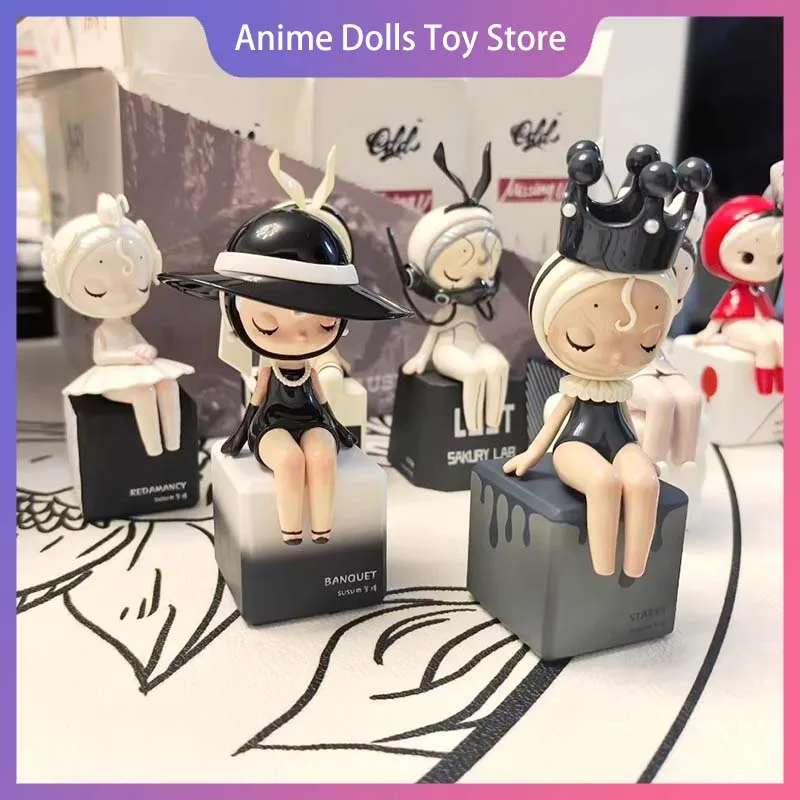 

Подлинная Sakury Lab V2 SUSU Missing U Series слепая коробка мультяшная модель игрушки Kawaii аниме фигурка Mystery Box кукла подарок для девочки