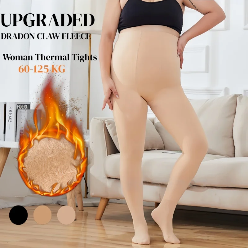 

Модернизированные термочулки 120 кг, женские зимние теплые колготки, термолеггинсы с высокой талией, колготки для женщин, изолированные колготки