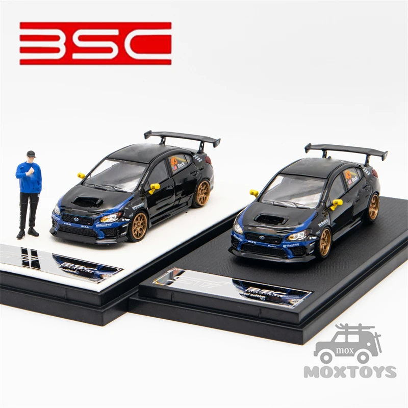 

BriscaleMicro Up BSC 1:64 Impreza STI WRC06 Ken Block Diecast Model Car