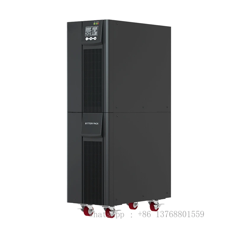 10KVA/10KW 192VDC Single Phase Uninterruptible Power Supply 110VAC-300VAC Online Ups With Batteries