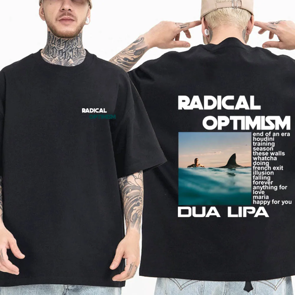 Dua 2024 Popular Singer Radical Optimism Merch Shirt Tshirts Hit Me Hard and Soft Tops