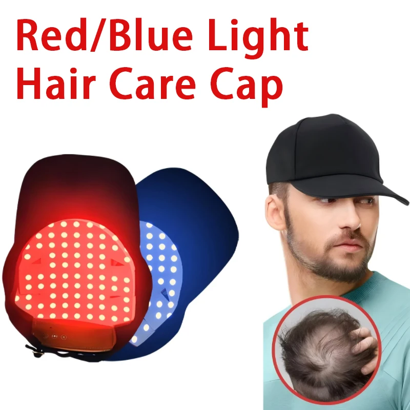 Hot Sale Head Massager Cap Red Light Scalp Massager Relief Headaches Anti-Hair Loss for Men & Women Hair Growth Device Cap