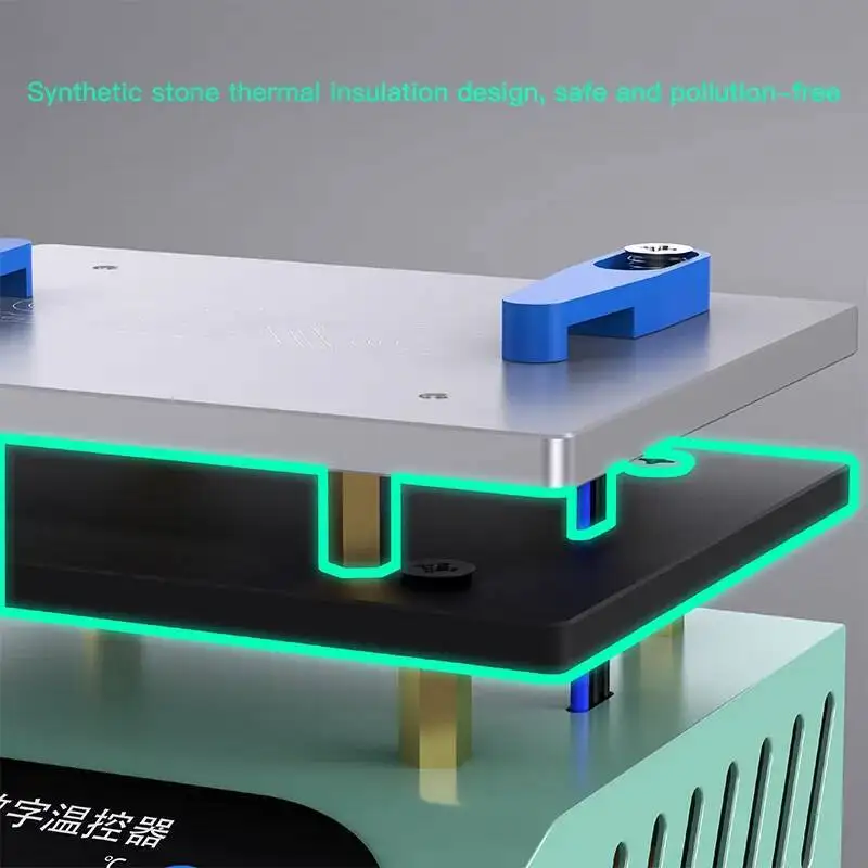 SK-H2 Preheating Station with Digital Temperature Control 260°C Max PCB Soldering & Component Repair for Electronics Maintenance
