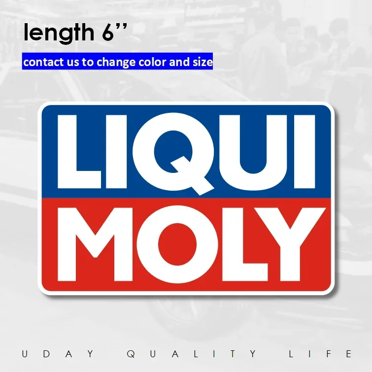 Liqui Moly Oblong Sticker 6