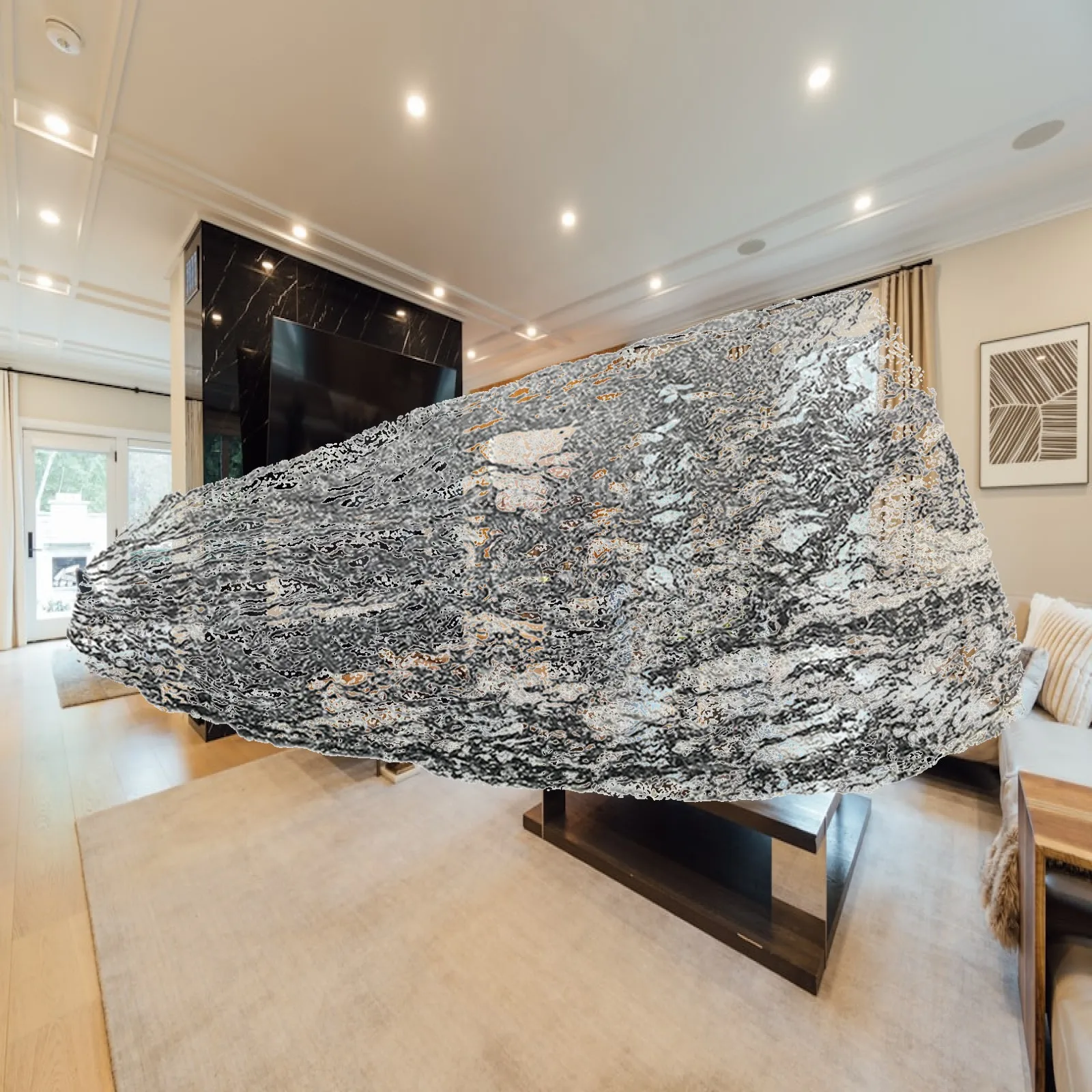 Creative Landscape Rock Props for Commercial Areas Parks And Home Decor