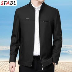 M-XXXL Newest Quality Men's Jacket Coat Men Luxury Thin Jacket Men Business Office Dress Work Coats Male Outerwear Spring Autumn