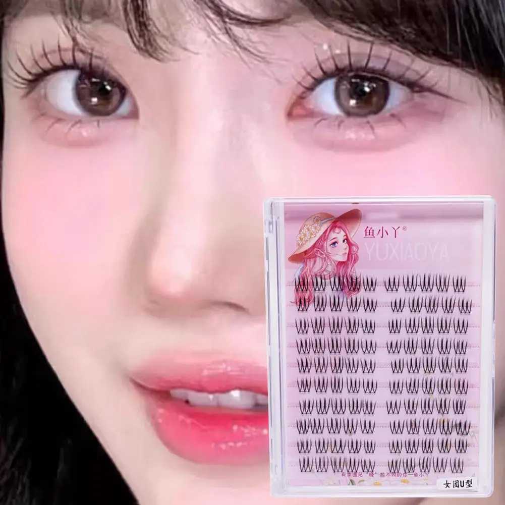 

U Type Eyelashes DIY Lashe Clusters Natural False Eyelashes Artificial Lashes Eyelashes Eye S2N1