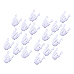 50pcs White Plastic Clips Interior Trim Retaining Clamp 90467-10201 09409-08326 09409-08332 Fit for Fiat Suzuki Burgman