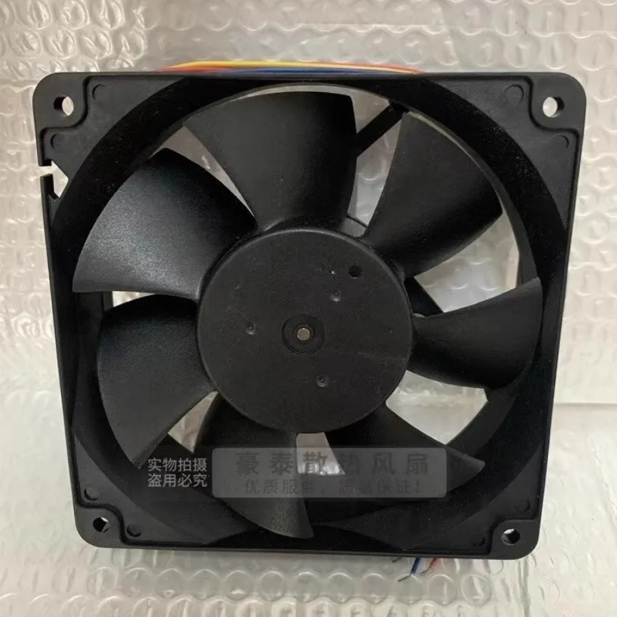For CROWN AGE12038B48U 12038 DC48V 0.45A 12CM 4-Wire PWM Cooling Fan